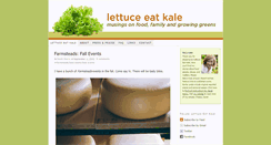 Desktop Screenshot of lettuceeatkale.com